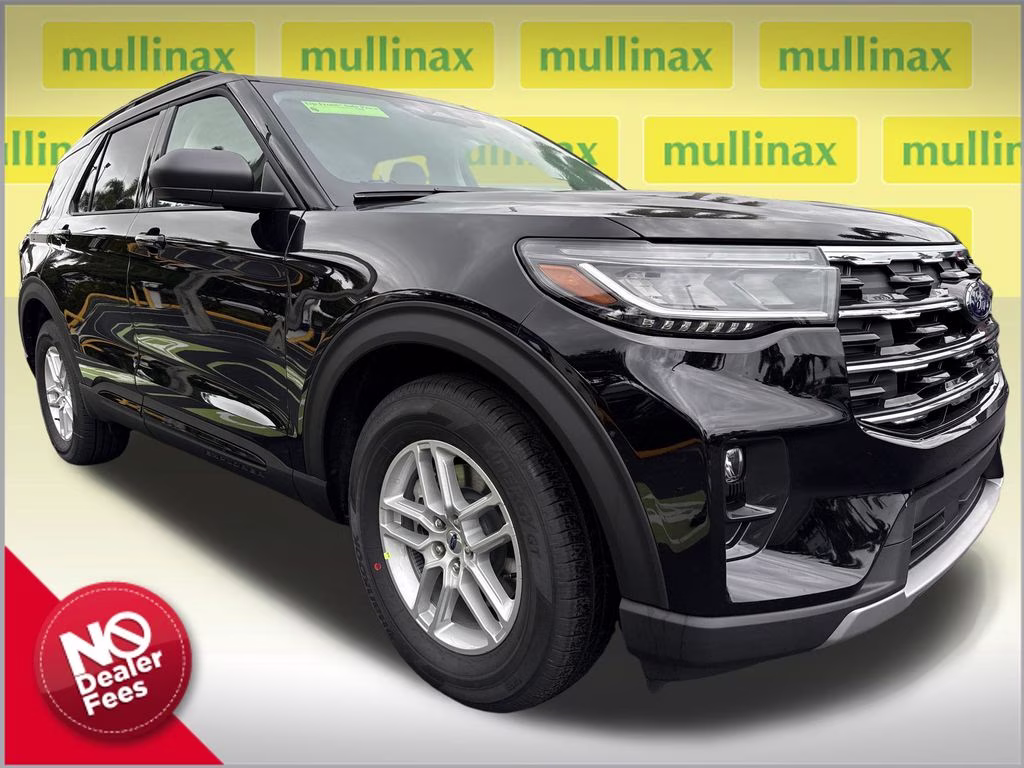 2026 Black Metallic Ford Explorer Active RWD SUV