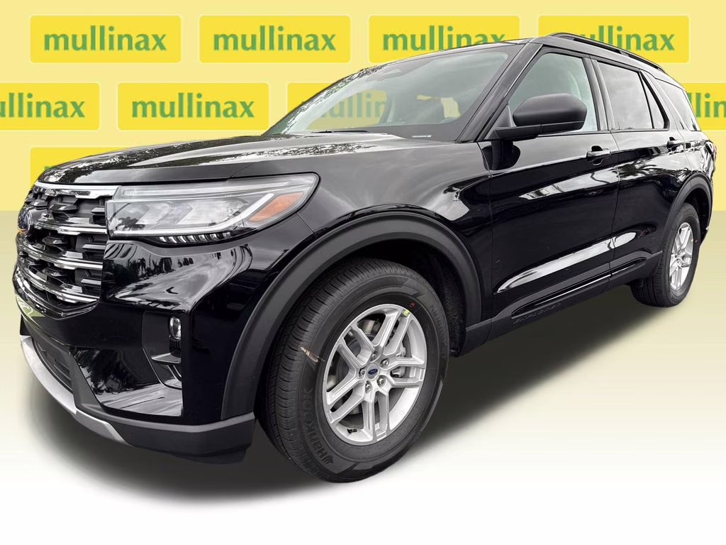 2026 Agate Black Metallic Ford Explorer Active RWD SUV