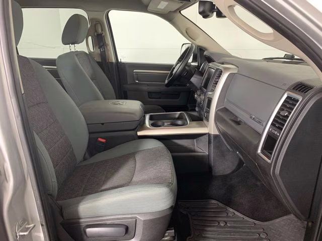 2017 Bright Silver Metallic Clearcoat Ram 1500 Big Horn 4X4 Truck