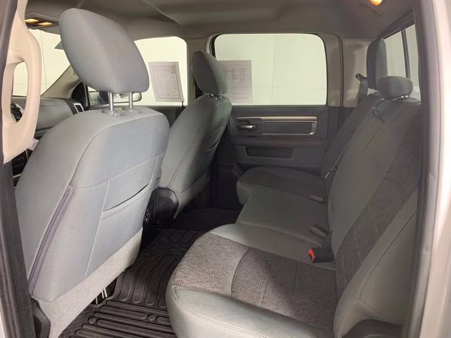 2017 Bright Silver Metallic Clearcoat Ram 1500 Big Horn 4X4 Truck