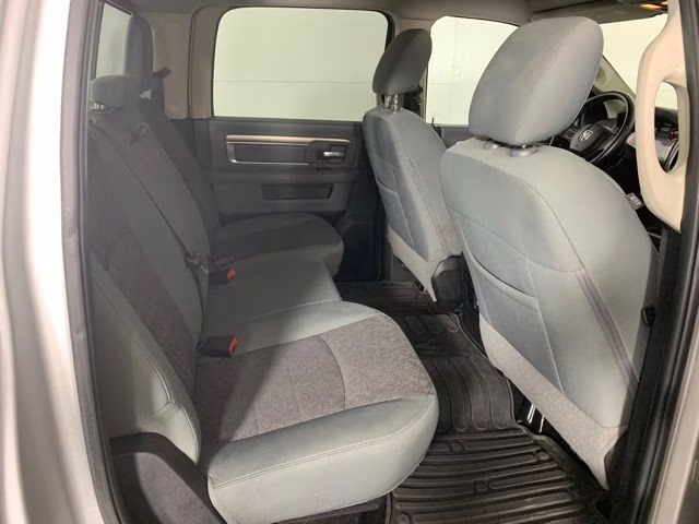 2017 Bright Silver Metallic Clearcoat Ram 1500 Big Horn 4X4 Truck