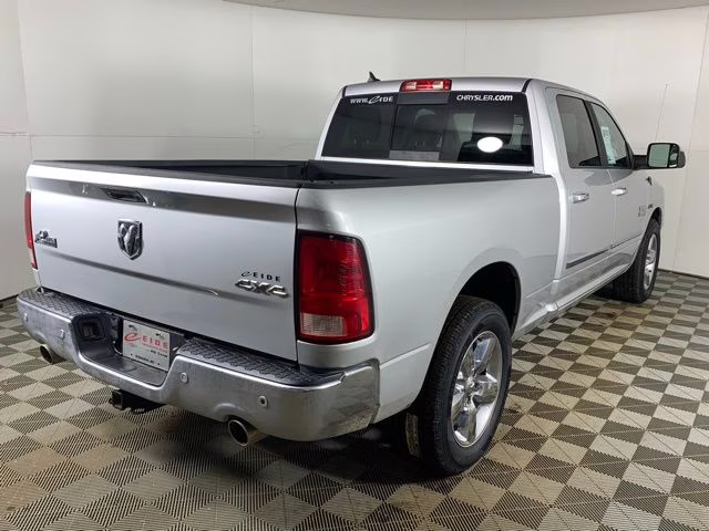 2017 Bright Silver Metallic Clearcoat Ram 1500 Big Horn 4X4 Truck