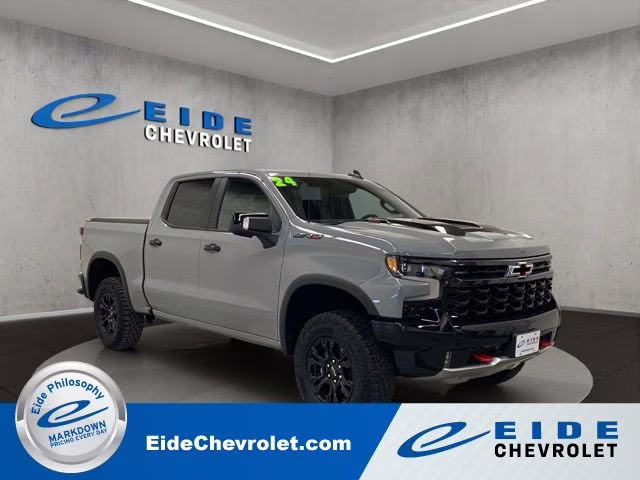 2024 Slate Gray Metallic Chevrolet Silverado 1500 ZR2 4X4 Truck
