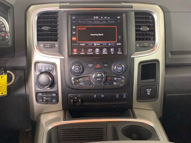 2017 Bright Silver Metallic Clearcoat Ram 1500 Big Horn 4X4 Truck