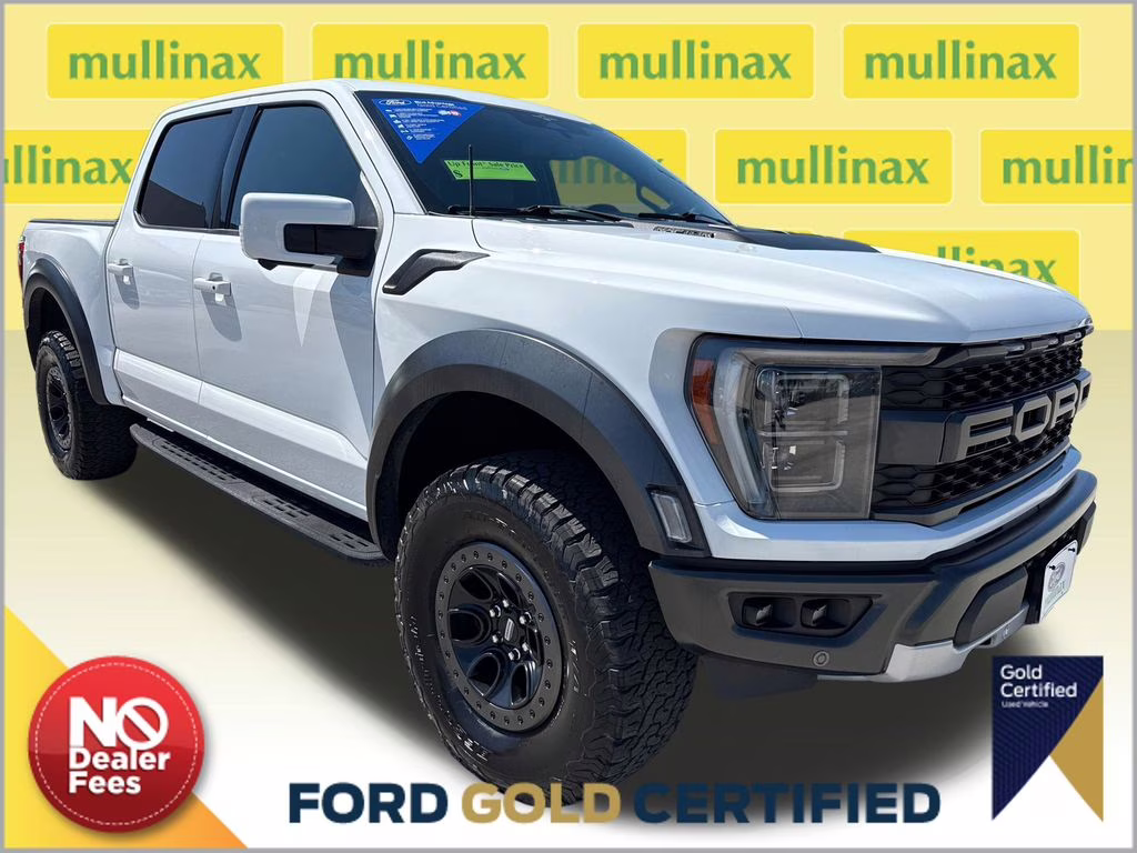 2023 Oxford White Ford F-150 Raptor 4X4 Truck
