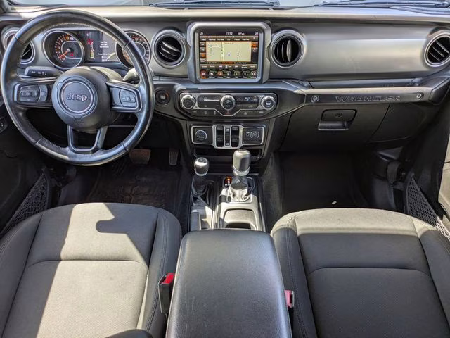 2022 Black Clearcoat Jeep Wrangler Unlimited Sport S 4X4 SUV