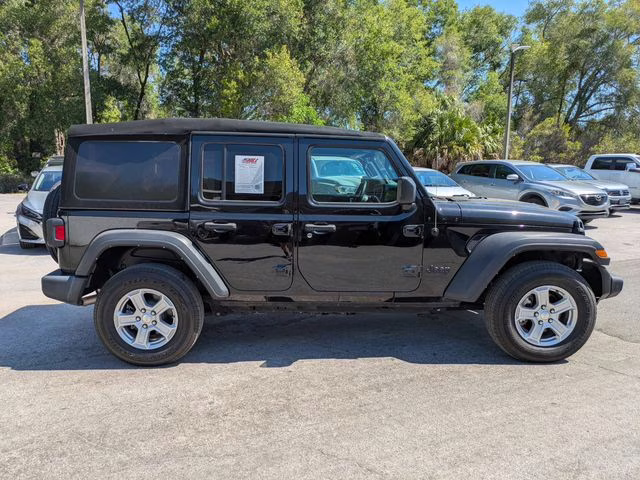 2022 Black Clearcoat Jeep Wrangler Unlimited Sport S 4X4 SUV