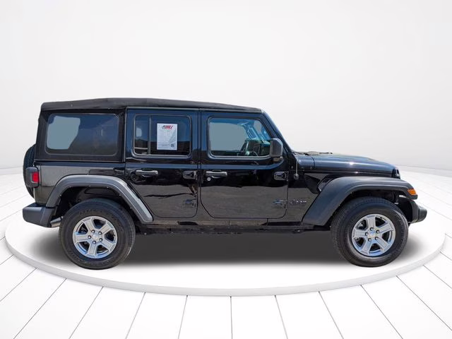 2022 Black Clearcoat Jeep Wrangler Unlimited Sport S 4X4 SUV