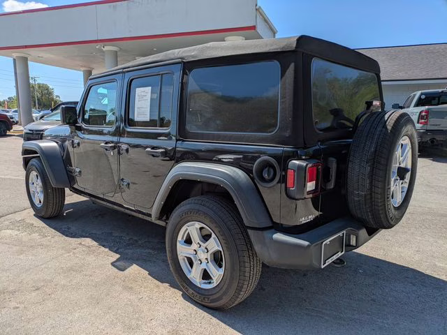 2022 Black Clearcoat Jeep Wrangler Unlimited Sport S 4X4 SUV