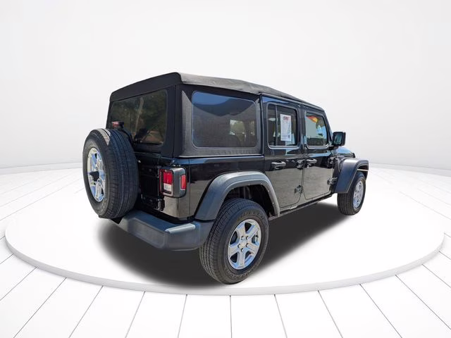 2022 Black Clearcoat Jeep Wrangler Unlimited Sport S 4X4 SUV