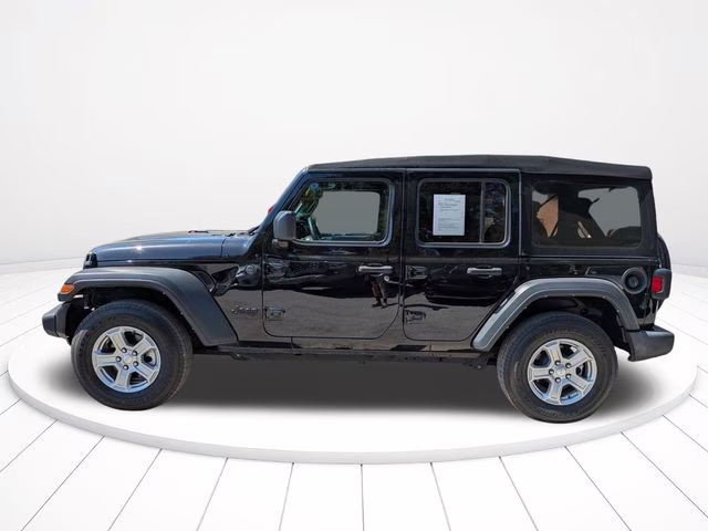 2022 Black Clearcoat Jeep Wrangler Unlimited Sport S 4X4 SUV