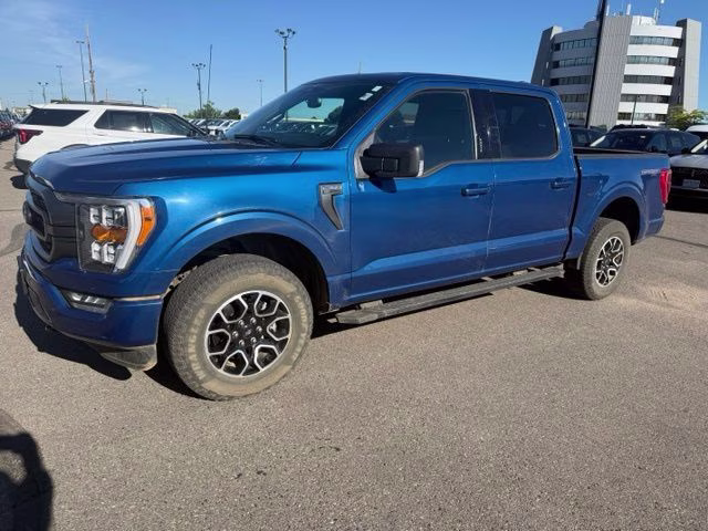2023 Atlas Blue Metallic Ford F-150 XLT 4X4 Truck