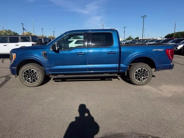 2023 Atlas Blue Metallic Ford F-150 XLT 4X4 Truck