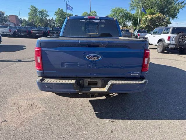 2023 Atlas Blue Metallic Ford F-150 XLT 4X4 Truck