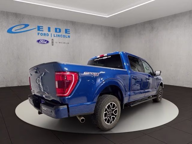2023 Atlas Blue Metallic Ford F-150 XLT 4X4 Truck