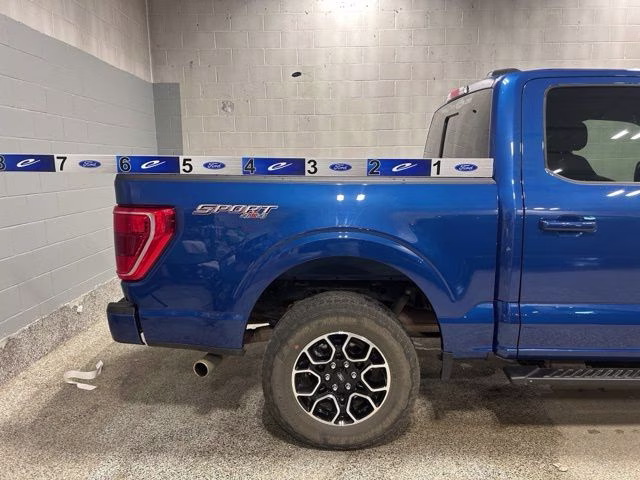 2023 Atlas Blue Metallic Ford F-150 XLT 4X4 Truck