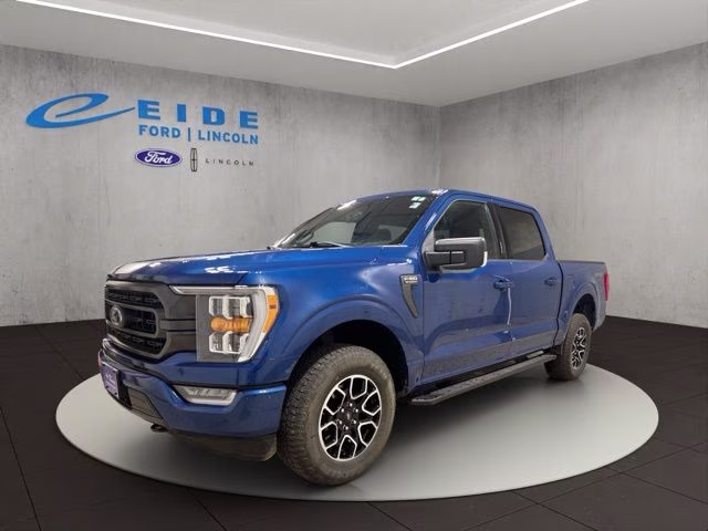 2023 Atlas Blue Metallic Ford F-150 XLT 4X4 Truck