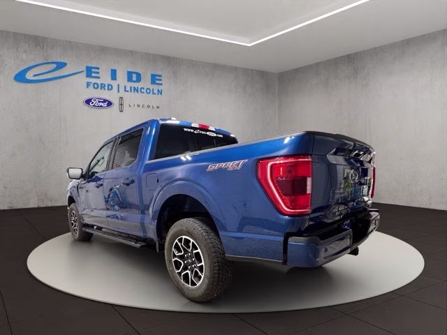 2023 Atlas Blue Metallic Ford F-150 XLT 4X4 Truck