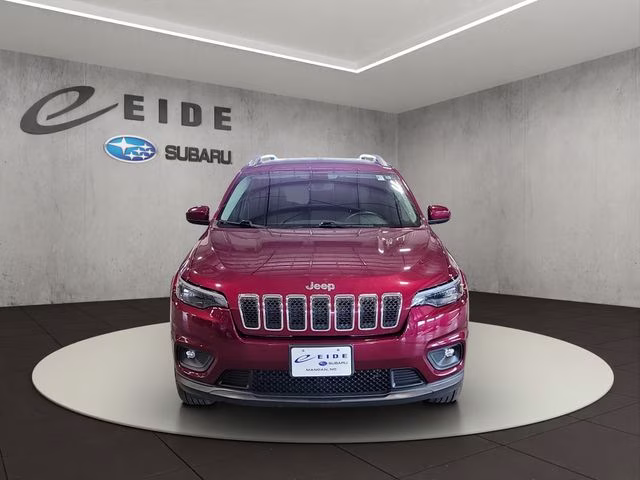 2019 Velvet Red Pearlcoat Jeep Cherokee Latitude Plus 4X4 SUV