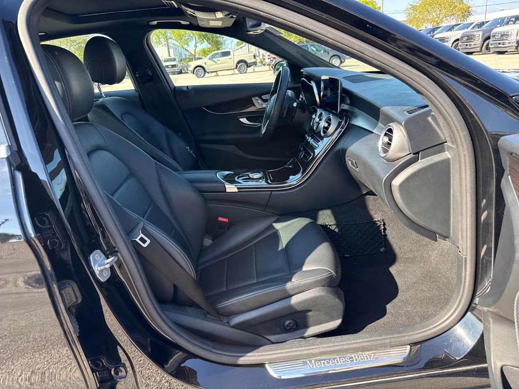 2020 Black Mercedes-Benz C-Class C 300 RWD Sedan