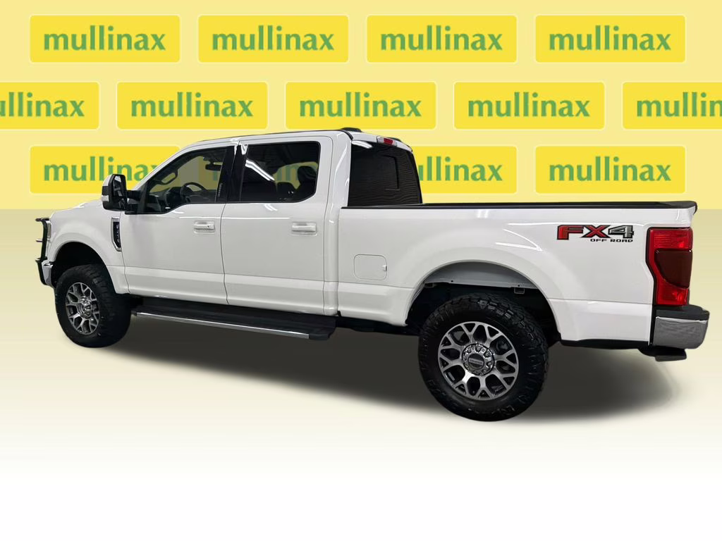 2022 Star White Metallic Tri-Coat Ford Super Duty F-250 SRW Lariat 4X4 Truck