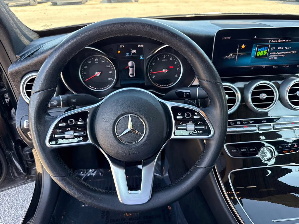 2020 Black Mercedes-Benz C-Class C 300 RWD Sedan