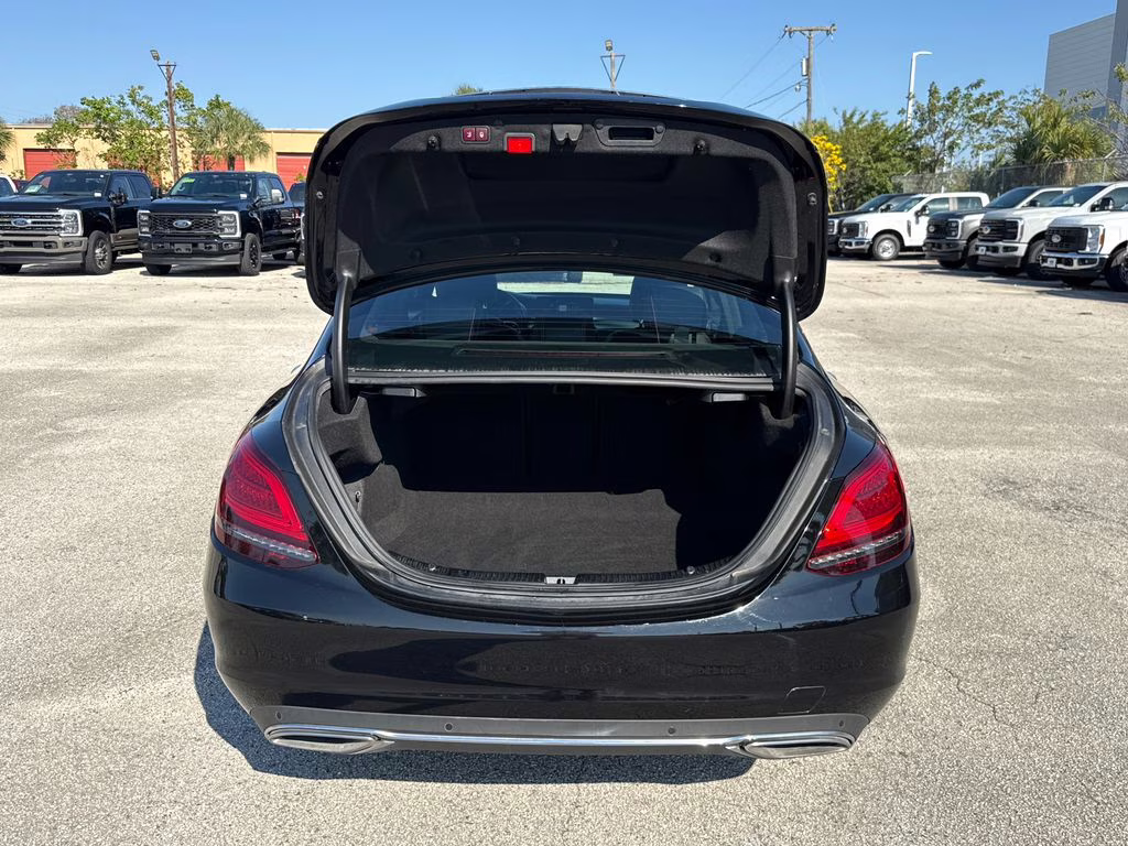 2020 Black Mercedes-Benz C-Class C 300 RWD Sedan