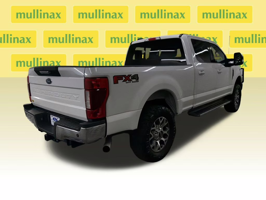 2022 Star White Metallic Tri-Coat Ford Super Duty F-250 SRW Lariat 4X4 Truck