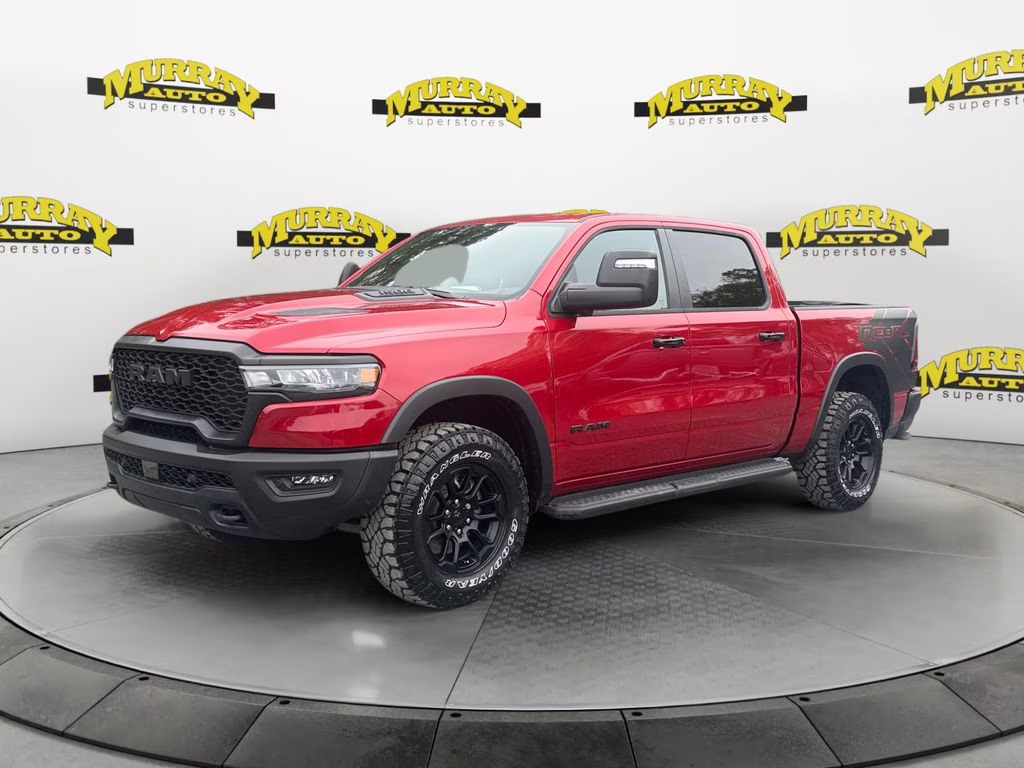 2026 Molten Red Pearlcoat Ram 1500 Rebel 4X4 Truck