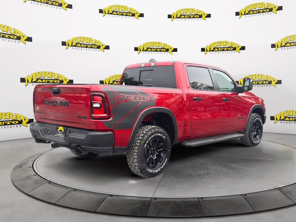 2026 Molten Red Pearlcoat Ram 1500 Rebel 4X4 Truck