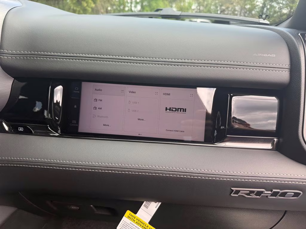 2026 Diamond Black Crystal Pearlcoat Ram 1500 RHO 4X4 Truck