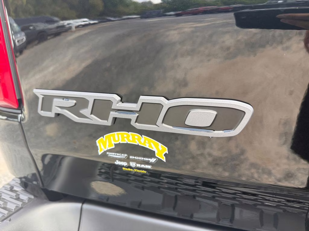 2026 Diamond Black Crystal Pearlcoat Ram 1500 RHO 4X4 Truck