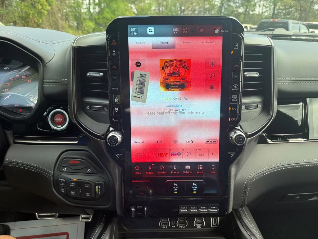 2026 Diamond Black Crystal Pearlcoat Ram 1500 RHO 4X4 Truck