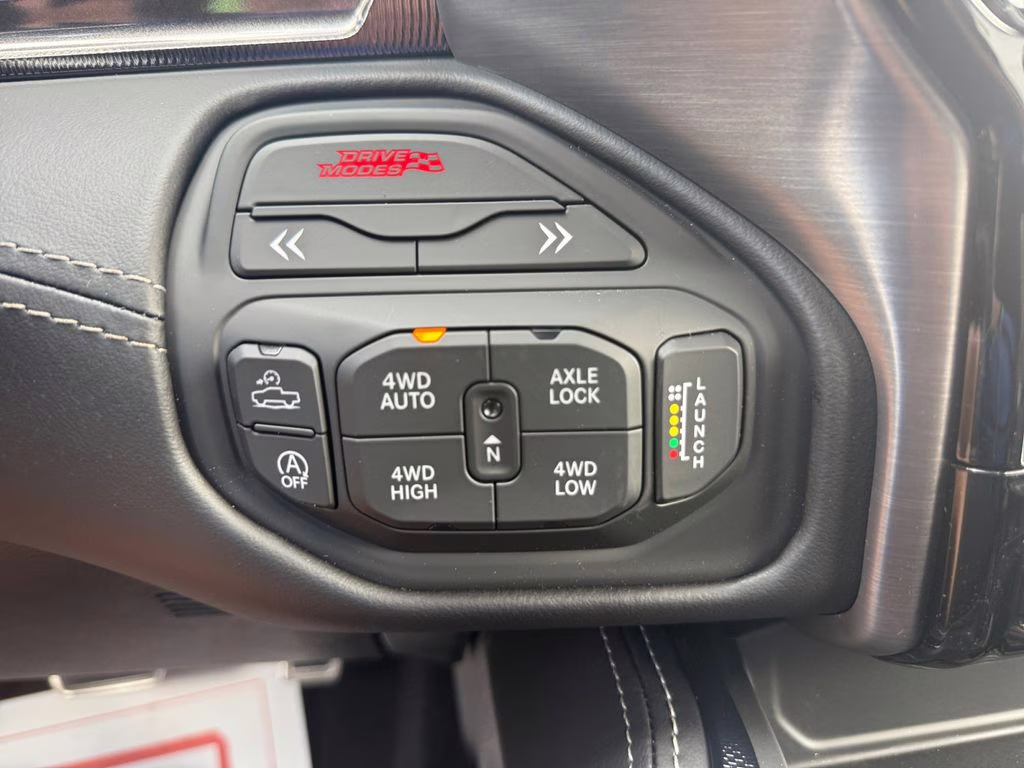 2026 Diamond Black Crystal Pearlcoat Ram 1500 RHO 4X4 Truck