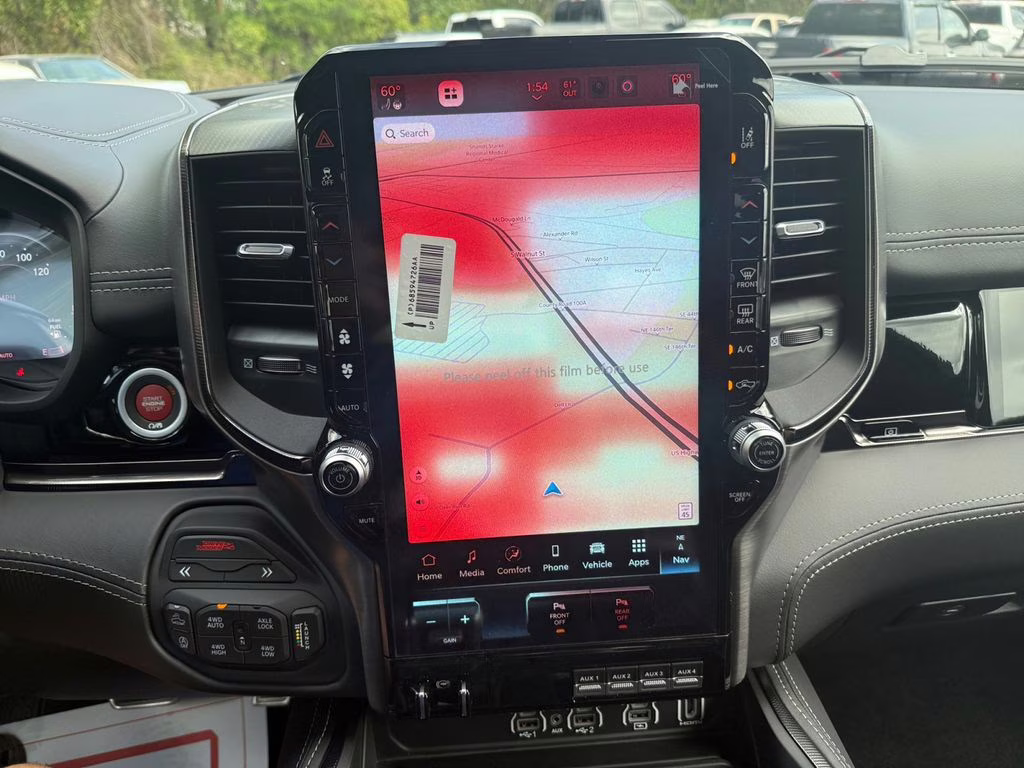 2026 Diamond Black Crystal Pearlcoat Ram 1500 RHO 4X4 Truck