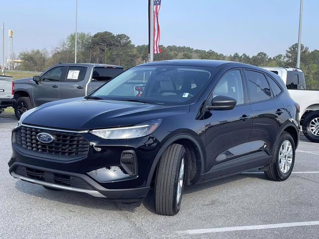 2025 Agate Black Metallic Ford Escape Active FWD SUV
