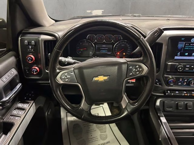 2015 Black Chevrolet Silverado 1500 LTZ 4X4 Truck