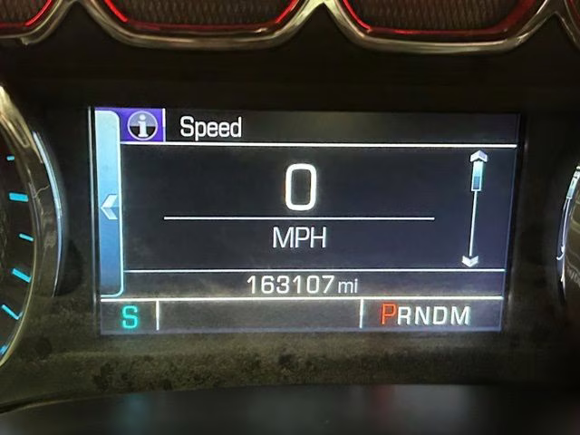 2015 Black Chevrolet Silverado 1500 LTZ 4X4 Truck