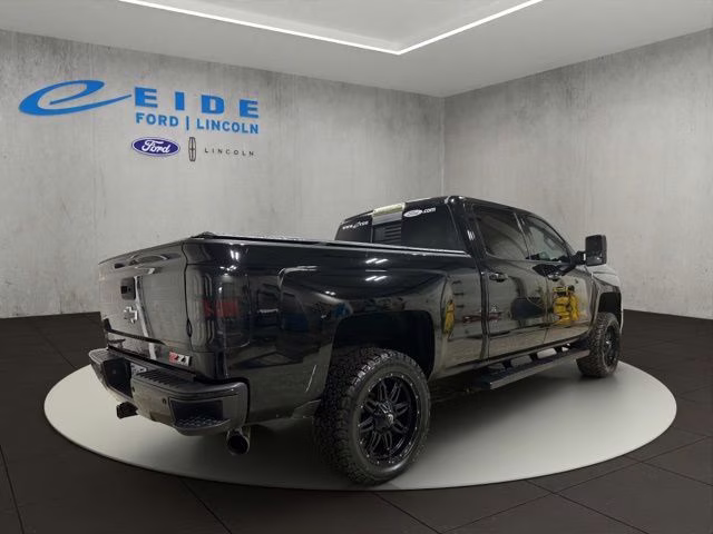 2015 Black Chevrolet Silverado 1500 LTZ 4X4 Truck