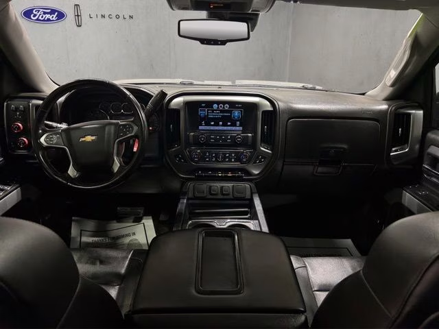 2015 Black Chevrolet Silverado 1500 LTZ 4X4 Truck