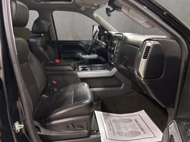 2015 Black Chevrolet Silverado 1500 LTZ 4X4 Truck