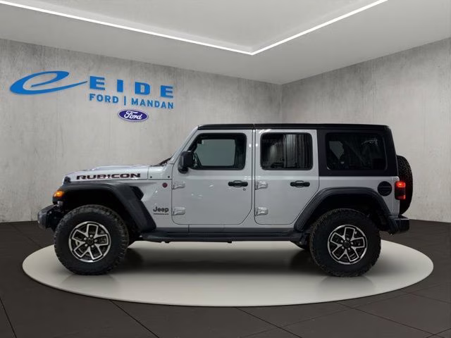 2024 Silver Zynith Clearcoat Jeep Wrangler Rubicon 4X4 SUV
