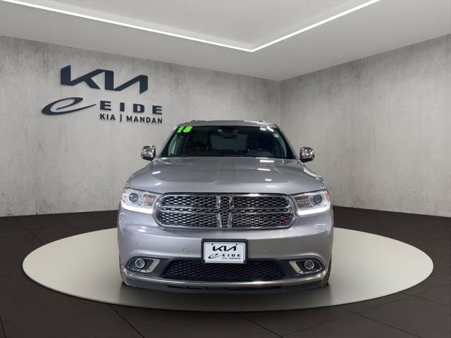 2018 Billet Metallic Clearcoat Dodge Durango Citadel AWD SUV