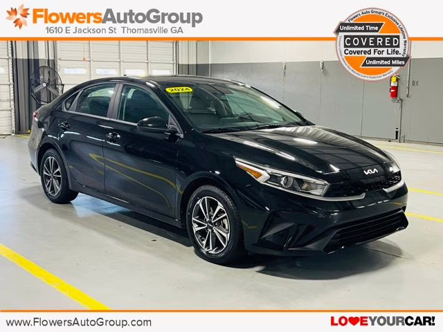 2024 Aurora Black Pearl Kia Forte LXS Sedan