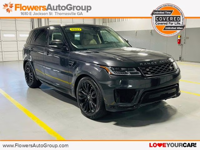 2021 Gray Land Rover Range Rover Sport HSE AWD SUV