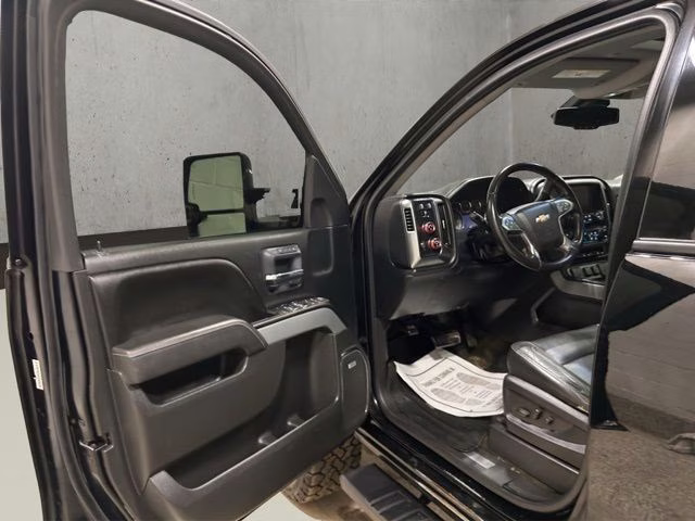 2015 Black Chevrolet Silverado 1500 LTZ 4X4 Truck