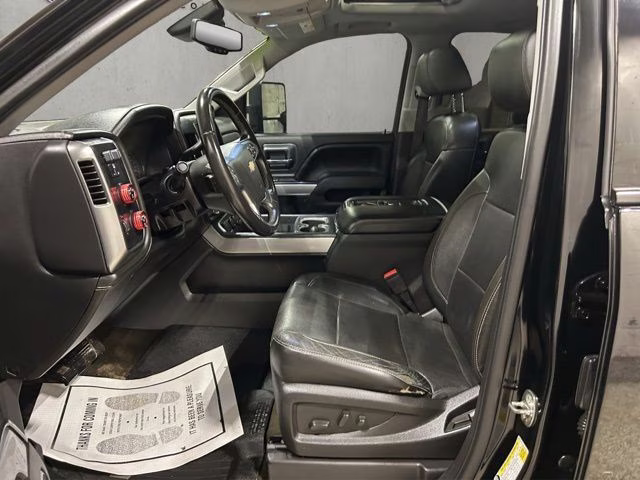 2015 Black Chevrolet Silverado 1500 LTZ 4X4 Truck