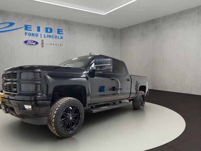 2015 Black Chevrolet Silverado 1500 LTZ 4X4 Truck