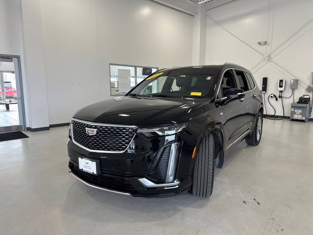 2023 Stellar Black Metallic Cadillac XT6 Premium Luxury AWD SUV