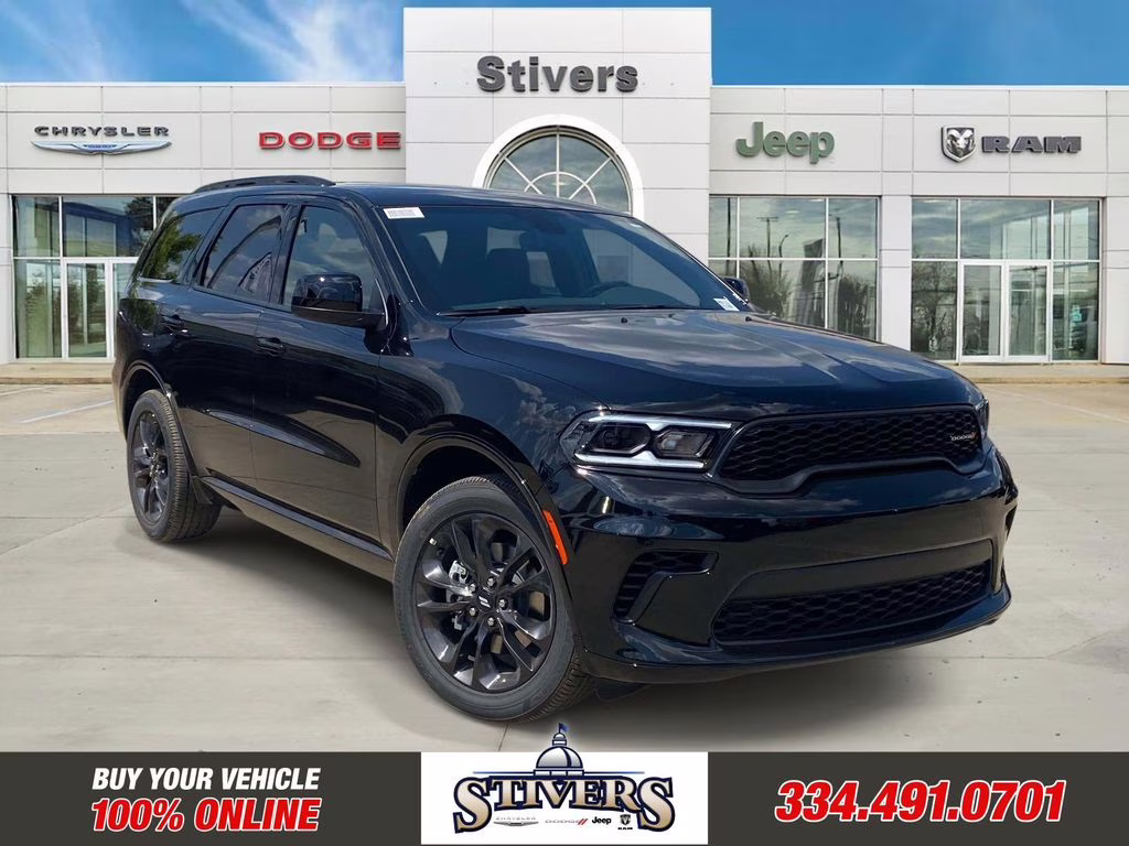 2026 DB Black Crystal Clearcoat Dodge Durango GT RWD SUV